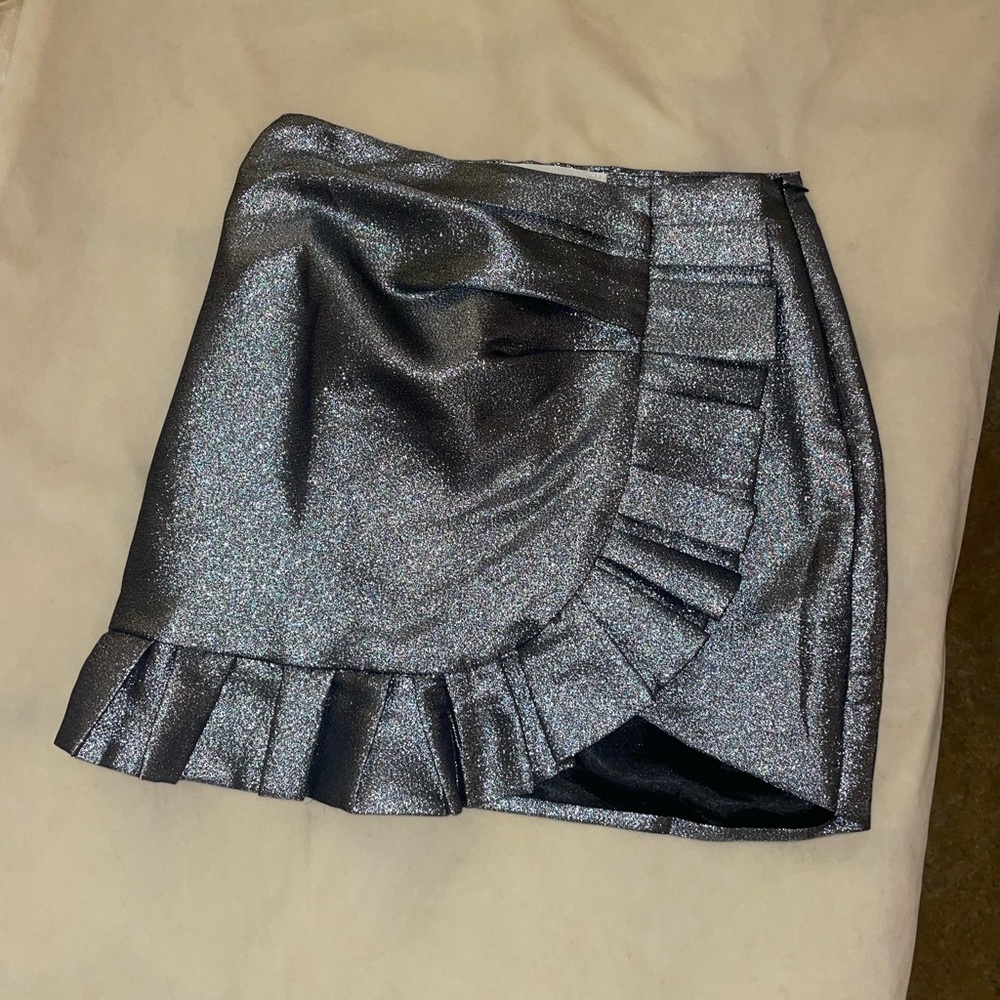 Impeccable Pig Sparkly Mini Skirt